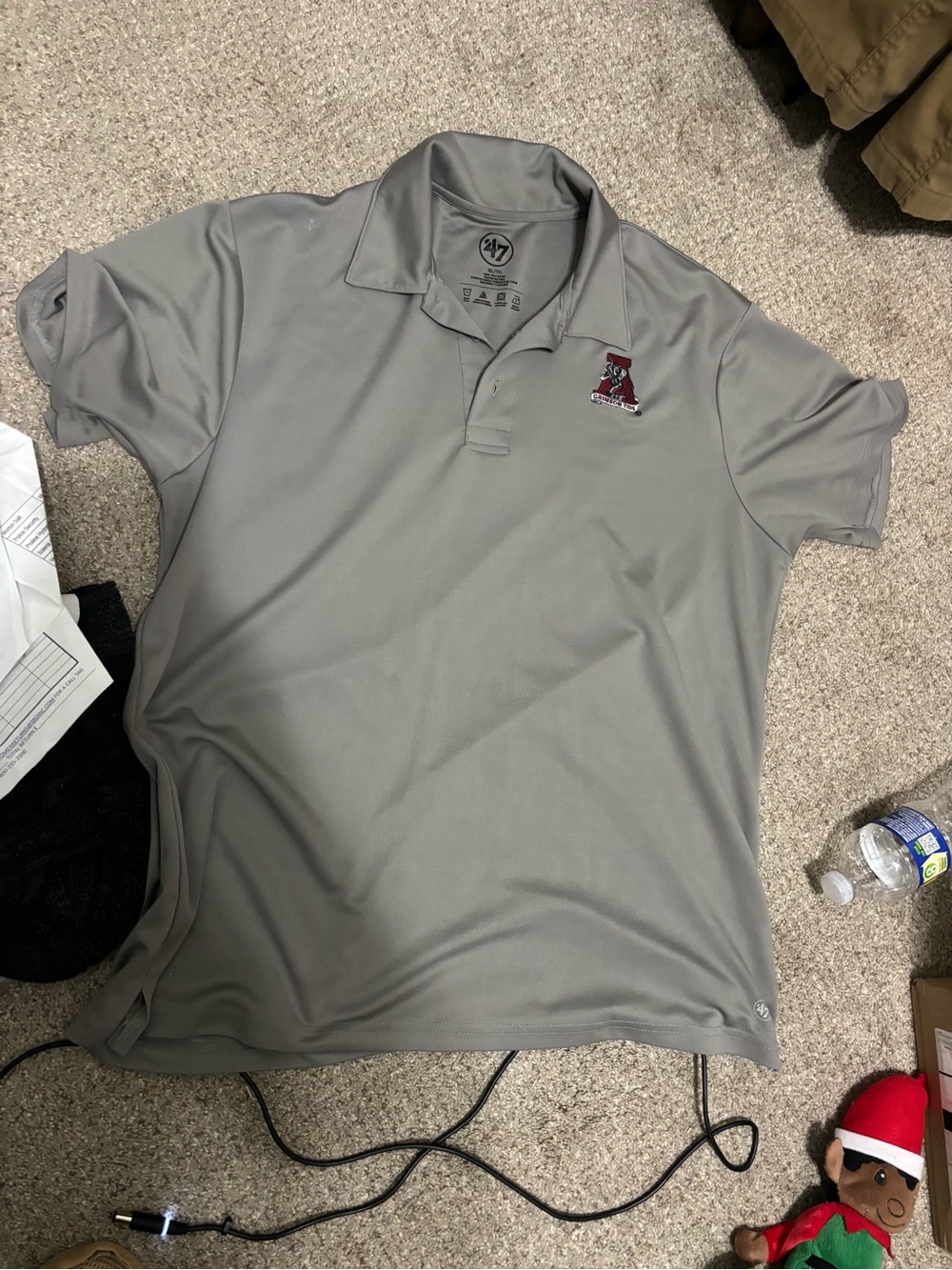 Retro Alabama Polo Xl gray